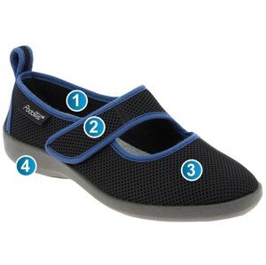 TARNOS modrá dámská obuv PodoWell Velikost: 36