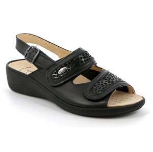 Dámský halluxový sandálek ESTA SE0417 černá Grunland Velikost: 39